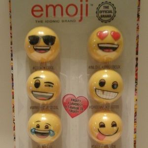 Emoji Lip Balm Set of 10 NEW